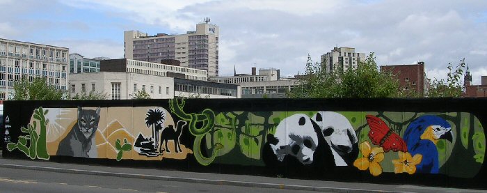 Artwork at Cumberland Street