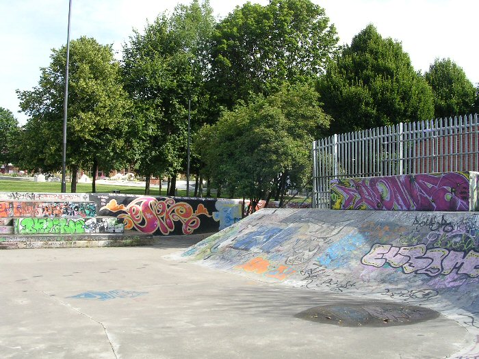 Artwork at Devonshire Green, July 2009