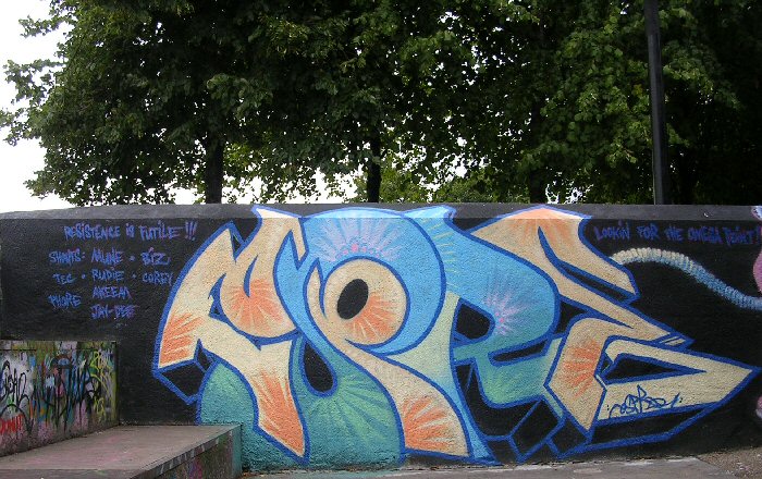 Devonshire Green closeup, July 2010