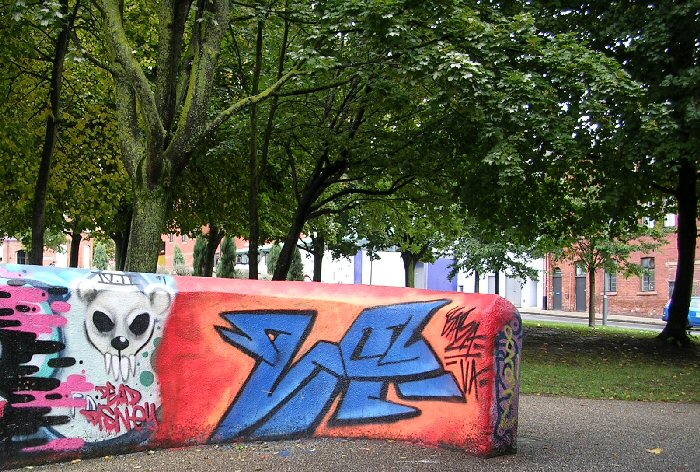 Artwork at Devonshire Green, Sept. 2012