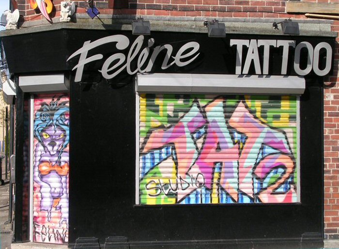Feline Tattoo Studio artwork close-up2