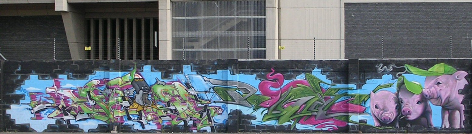 Panorama at Milton Street, June 2011