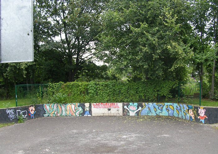 Artwork at Broomhall Playground