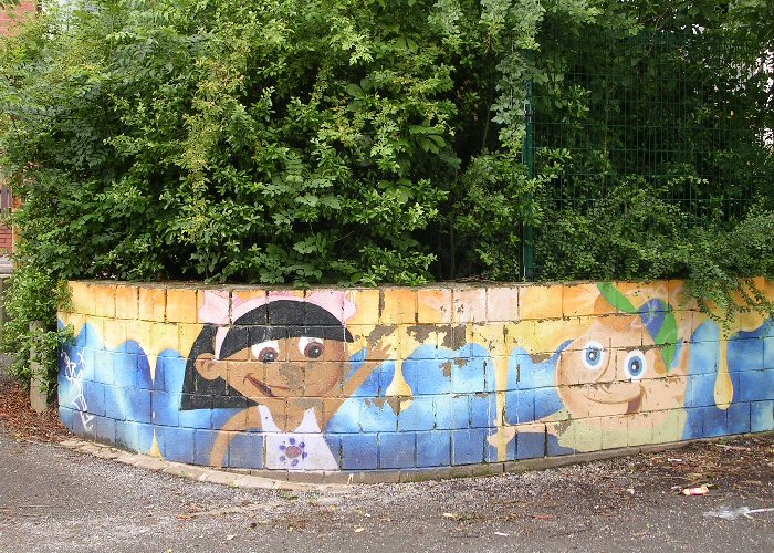 Artwork at Broomhall Playground