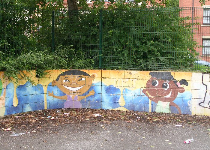 Artwork at Broomhall Playground