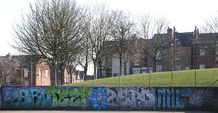 South Wall Ruskin Park