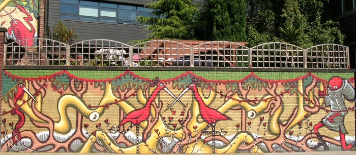 Rutland Arms artwork close-up2