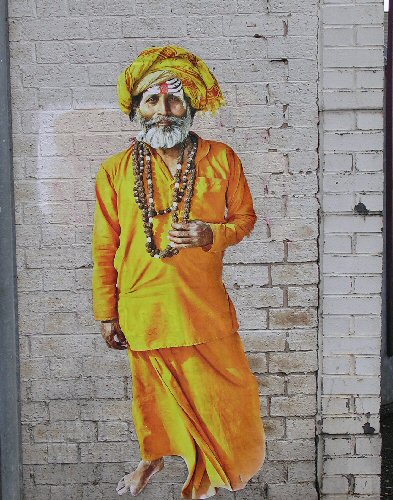 Hindu Holy Man by Alex Ekins, 4 Oct. 13