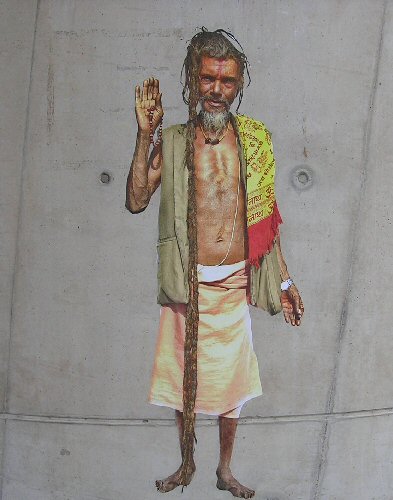 Hindu Holy Man by Alex Ekins, 16 Nov. 13