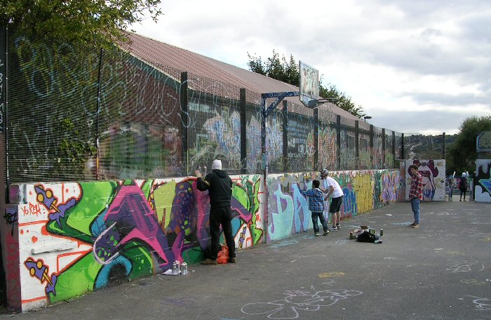 Wall 4 Sharrow Festival 2012