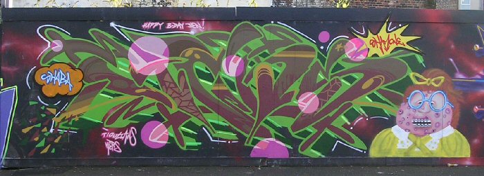 Artwork by Kers, Shaba and Shamone, 17 Oct. 2012