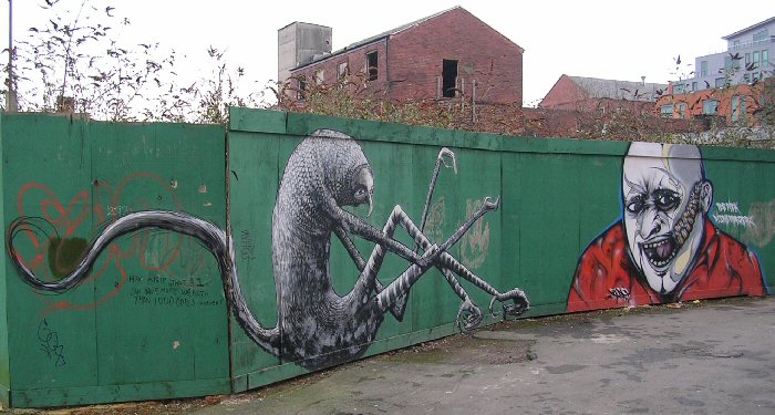 Artwork by Phlegm  and unknown - 7 January 2013